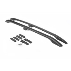 Купити Рейлінги Чорні Турецькі Довга база, Пластикові ніжки для Toyota Rav 4 2006-2013 рр