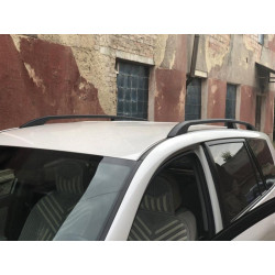 Купить Рейлинги Черные Турецкие Длинная база, Металлические ножки для Toyota Rav 4 2006-2013 гг