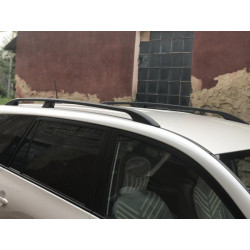 Купить Рейлинги Черные Турецкие Длинная база, Металлические ножки для Toyota Rav 4 2006-2013 гг