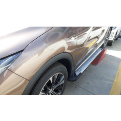 Купить Боковые пороги X5-тип (2 шт, алюм.) для Mitsubishi Eclipse Cross