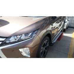 Купить Боковые пороги X5-тип (2 шт, алюм.) для Mitsubishi Eclipse Cross