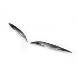 Купити Вії Прямі (чорні, ABS, 2006-2013) чорний глянець для Mercedes Sprinter W906 рр