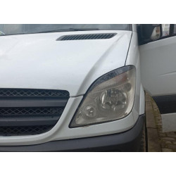 Купити Вії Прямі (чорні, ABS, 2006-2013) Чорний мат для Mercedes Sprinter W906 рр