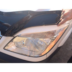 Купити Вії Прямі (чорні, ABS, 2006-2013) Чорний мат для Mercedes Sprinter W906 рр