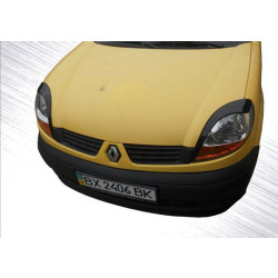 Купити Війки (2 шт., Чорний ABS) (2003-2008) Чорний глянець для Renault Kangoo рр