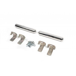 Купить Боковые трубы за задним колесом (2 шт, нерж) Средняя база, 70мм для Mercedes Sprinter W907/W910 2018- гг