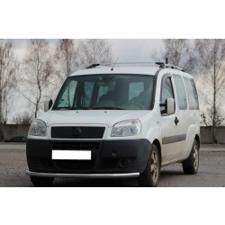 Купить Передняя защита ST008 (нерж) для Fiat Doblo I 2001-2005 гг