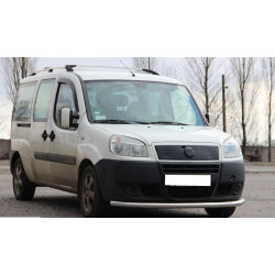 Купить Передняя защита ST008 (нерж) для Fiat Doblo I 2001-2005 гг