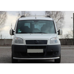 Купить Передняя защита ST008 (нерж) для Fiat Doblo I 2001-2005 гг