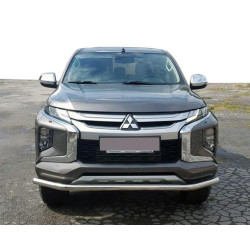 Купить Передняя защита ST008 (нерж) для Fiat Fullback 2016- гг