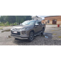 Купить Передняя защита ST008 (нерж) для Fiat Fullback 2016- гг
