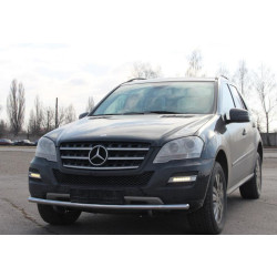 Купить Передняя защита ST008 (нерж) для Mercedes ML W164