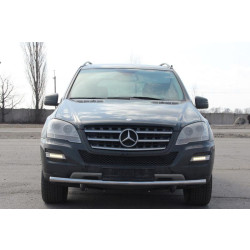 Купить Передняя защита ST008 (нерж) для Mercedes ML W164