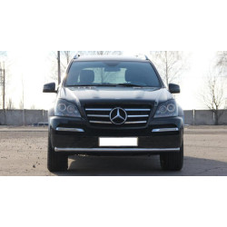 Купить Передняя защита ST008 (нерж) для Mercedes GL сlass X164