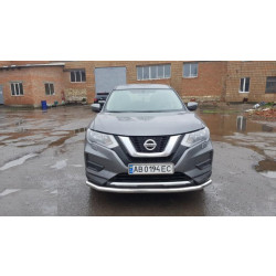 Купить Передняя защита ST008 (нерж) для Nissan X-trail T32/Rogue 2014-2021 гг