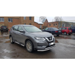 Купить Передняя защита ST008 (нерж) для Nissan X-trail T32/Rogue 2014-2021 гг