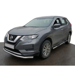 Купить Передняя защита ST008 (нерж) для Nissan X-trail T32/Rogue 2014-2021 гг