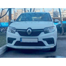 Купить Передняя защита ST008 (нерж) для Renault Sandero 2013-2022 гг