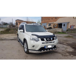 Купить Передняя защита ST015 (нерж.) для Nissan X-trail T31 2007-2014 гг