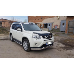 Купить Передняя защита ST015 (нерж.) для Nissan X-trail T31 2007-2014 гг