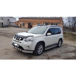 Купить Передняя защита ST015 (нерж.) для Nissan X-trail T31 2007-2014 гг