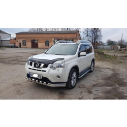 Купить Передняя защита ST015 (нерж.) для Nissan X-trail T31 2007-2014 гг