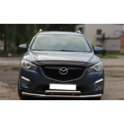 Купить Передняя защита ST014 (нерж.) d60/42 для Mazda CX-5 2012-2017 гг