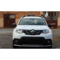 Купить Передняя защита ST014 (нерж.) d60/42 для Renault Duster 2008-2017 гг