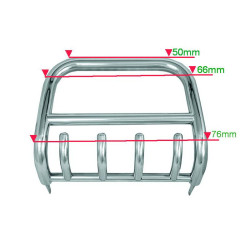 Купить Кенгурятник QT006 (нерж.) для Toyota Land Cruiser Prado 120