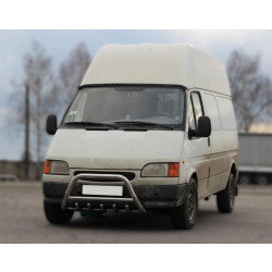 Купить Кенгурятник WT003 (нерж) для Ford Transit 1991-2000 гг