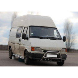 Купить Кенгурятник WT003 (нерж) для Ford Transit 1991-2000 гг