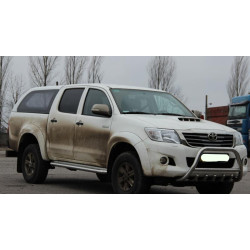 Купить Кенгурятник WT003 (нерж) для Toyota Hilux 2006-2015 гг