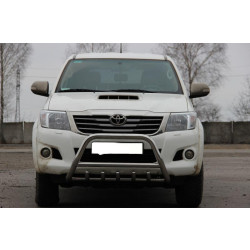 Купить Кенгурятник WT003 (нерж) для Toyota Hilux 2006-2015 гг