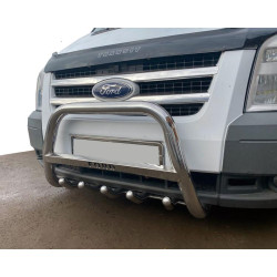 Купить Кенгурятник WT004 (нерж) для Ford Transit 2000-2014 гг