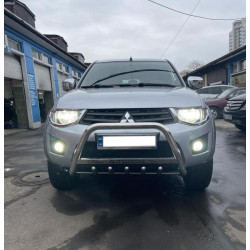 Купить Кенгурятник WT004 (нерж) для Mitsubishi L200 2006-2015 гг