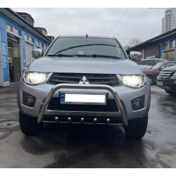 Купить Кенгурятник WT004 (нерж) для Mitsubishi L200 2006-2015 гг
