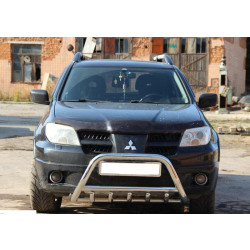 Купить Кенгурятник WT003 (нерж) для Mitsubishi Outlander 2001-2006 гг