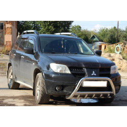 Купить Кенгурятник WT003 (нерж) для Mitsubishi Outlander 2001-2006 гг