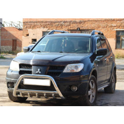 Купить Кенгурятник WT003 (нерж) для Mitsubishi Outlander 2001-2006 гг