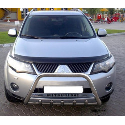 Купить Кенгурятник WT004 (нерж) для Mitsubishi Outlander 2006-2012 гг