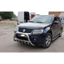Купить Кенгурятник WT004 (нерж) для Suzuki Grand Vitara 2005-2017 гг