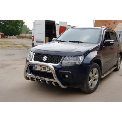 Купить Кенгурятник WT004 (нерж) для Suzuki Grand Vitara 2005-2017 гг