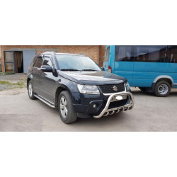 Купить Кенгурятник WT004 (нерж) для Suzuki Grand Vitara 2005-2017 гг