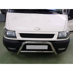 Купить Кенгурятник WT006 (нерж) для Ford Transit 2000-2014 гг
