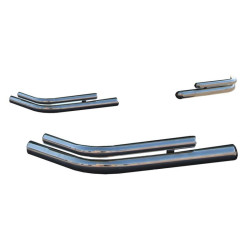 Купить Задние двойные уголки AK003-double (2 шт, нерж) для Mercedes ML W163