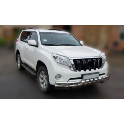 Купить Передняя защита F3-31 (нерж) для Toyota Land Cruiser Prado 150