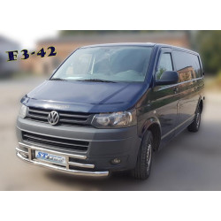 Купить Нижняя губа F3-42 (нерж) для Volkswagen T5 2010-2015 гг