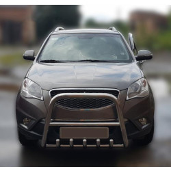 Купити Кенгурятник F1-40 (нерж.) для SsangYong Korando 2010-2019 рр