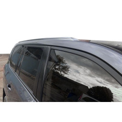 Купити Сірі рейлінги 2008-2015рр. (Lexus-дизайн 2018, 2 шт) для Toyota Land Cruiser 200