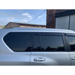 Купити Рейлінги Lexus-дизайн (2 шт, сірі) для Toyota Land Cruiser Prado 150